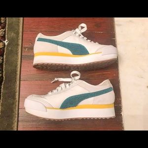Puma Roma Amor Heritage‘White Teal Green’